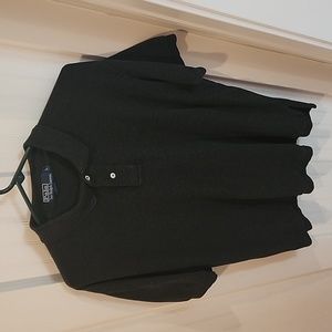 Polo by Ralph Lauren polo shirt Men's L Grey Vintage 90s